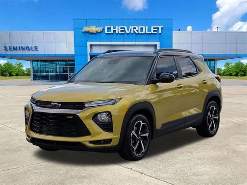 Nitro Yellow Metallic 2023 Chevrolet Trailblazer RS