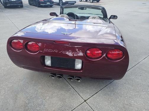 50th Anniversary Red 2003 Chevrolet Corvette Base