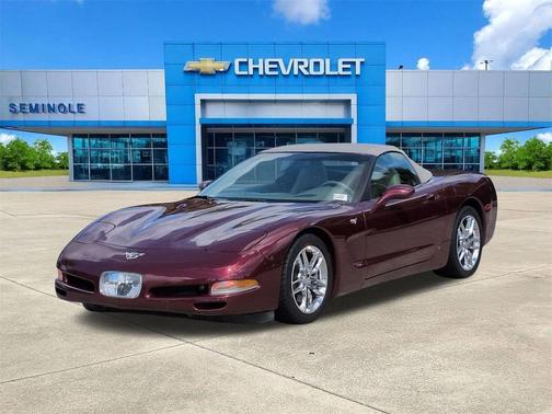 50th Anniversary Red 2003 Chevrolet Corvette Base