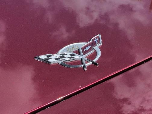 50th Anniversary Red 2003 Chevrolet Corvette Base