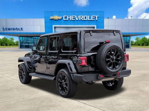 Black Clearcoat 2025 Jeep Wrangler 4xe Sahara