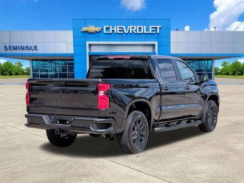 Black 2026 Chevrolet Silverado 1500 Custom