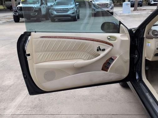Blue 2006 Mercedes-Benz CLK-Class 500 Cabriolet