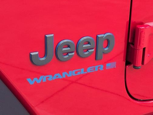 Firecracker Red Clearcoat 2025 Jeep Wrangler 4xe Willys