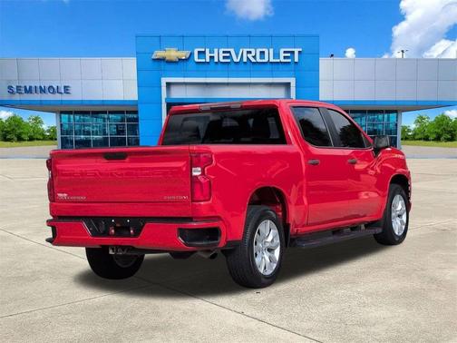 Red Hot 2022 Chevrolet Silverado 1500 Limited Custom