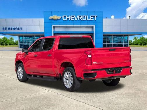 Red Hot 2022 Chevrolet Silverado 1500 Limited Custom