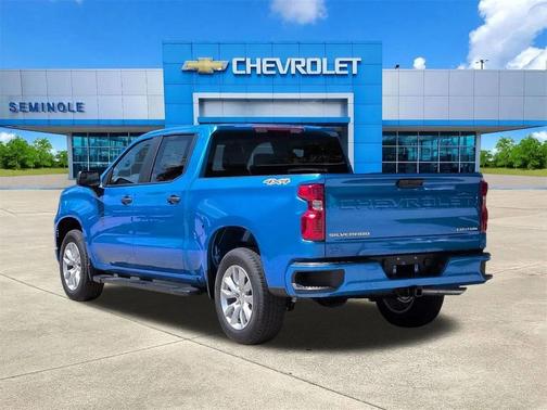 Riptide Blue Metallic 2026 Chevrolet Silverado 1500 Custom