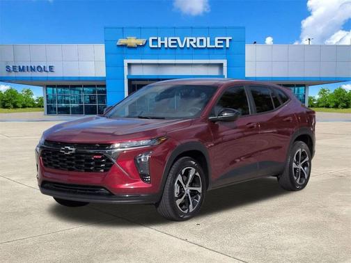 Crimson Metallic 2024 Chevrolet Trax FWD 1RS