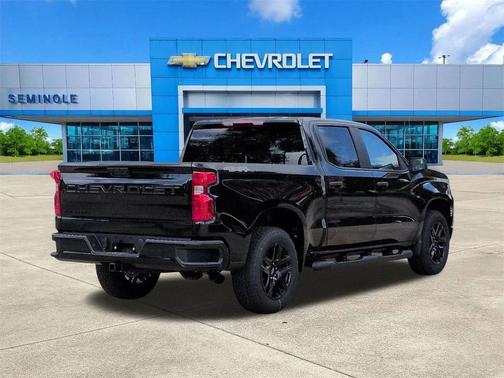 Black 2026 Chevrolet Silverado 1500 Custom