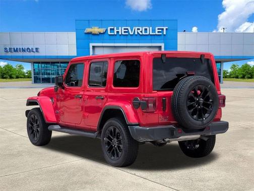 Firecracker Red Clearcoat 2025 Jeep Wrangler 4xe Sahara