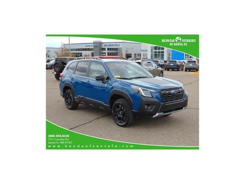 Geyser Blue 2024 Subaru Forester Wilderness