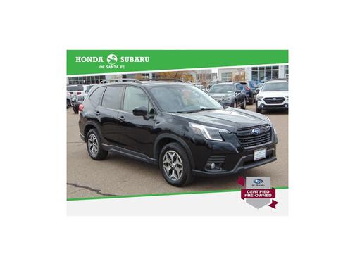 Crystal Black Silica 2023 Subaru Forester Premium