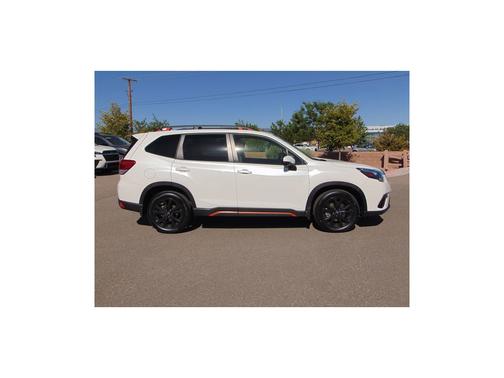 Crystal White Pearl 2023 Subaru Forester Sport