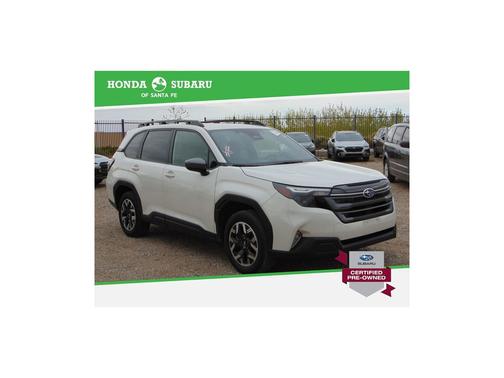 Crystal White Pearl 2025 Subaru Forester Premium