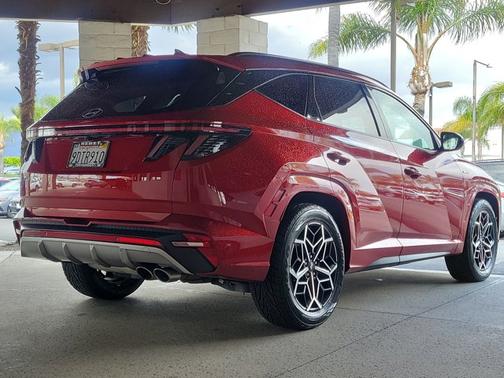 Red 2023 Hyundai TUCSON N Line