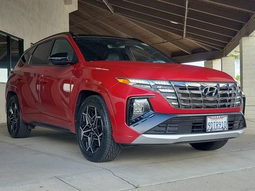 Red 2023 Hyundai TUCSON N Line