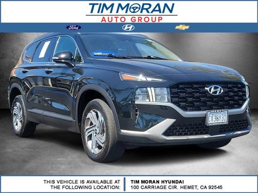 Black 2023 Hyundai SANTA FE SEL