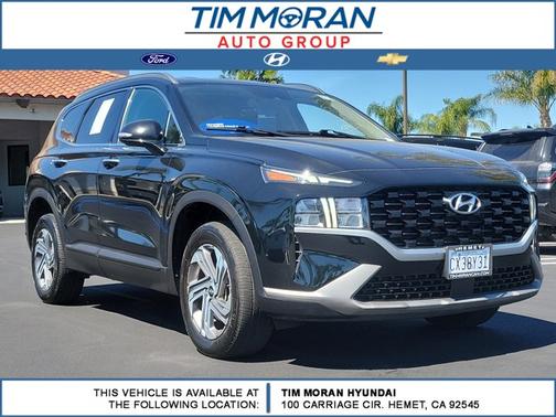 Black 2023 Hyundai SANTA FE SEL