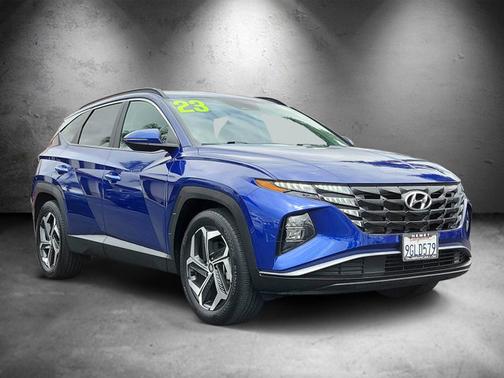 Blue 2023 Hyundai TUCSON SEL