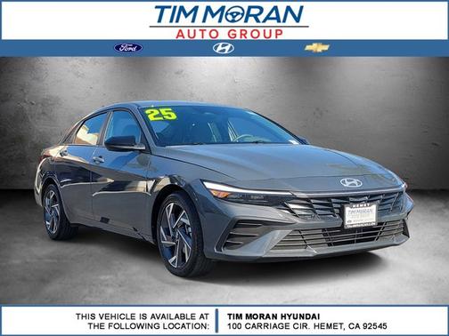 Gray 2025 Hyundai ELANTRA SEL Sport