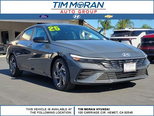 Gray 2025 Hyundai ELANTRA SEL Sport