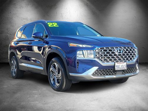 Blue 2022 Hyundai SANTA FE SEL