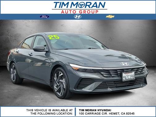 Gray 2025 Hyundai ELANTRA SEL Sport