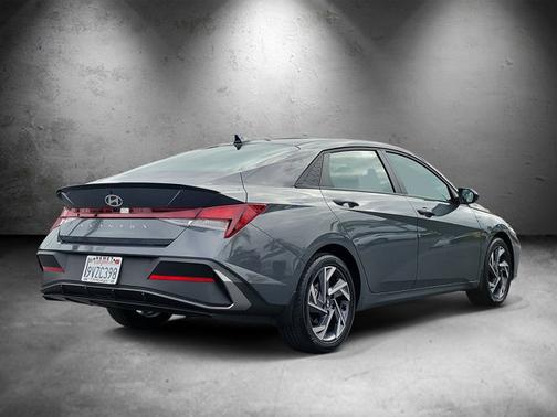 Gray 2025 Hyundai ELANTRA SEL Sport