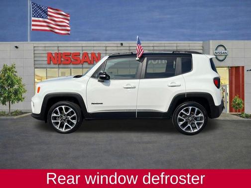 Alpine White Clearcoat 2022 Jeep Renegade Limited