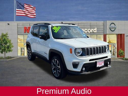 Alpine White Clearcoat 2022 Jeep Renegade Limited