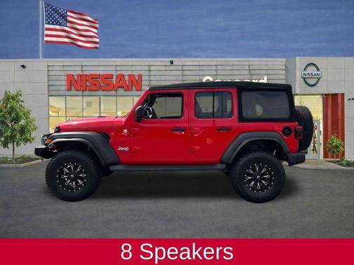 Firecracker Red Clearcoat 2019 Jeep Wrangler Unlimited Sport