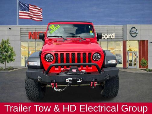 Firecracker Red Clearcoat 2019 Jeep Wrangler Unlimited Sport
