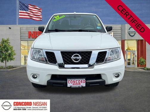 Glacier White 2017 Nissan Frontier SV