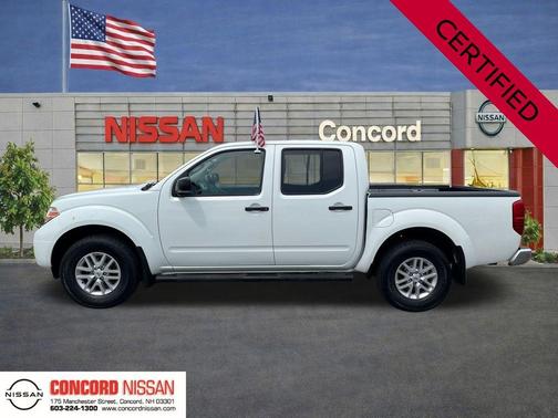 Glacier White 2017 Nissan Frontier SV