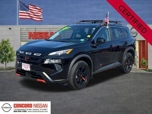 Black 2025 Nissan Rogue Rock Creek