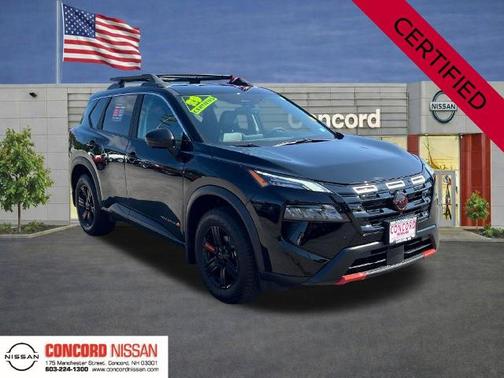 Black 2025 Nissan Rogue Rock Creek