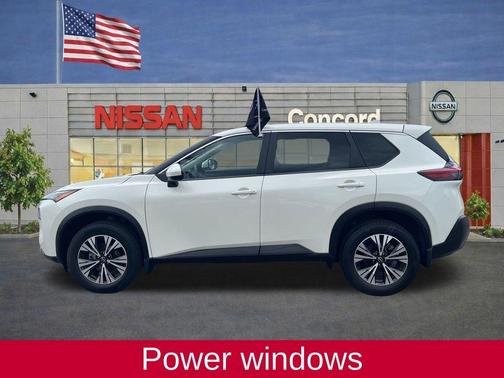 White 2023 Nissan Rogue SV
