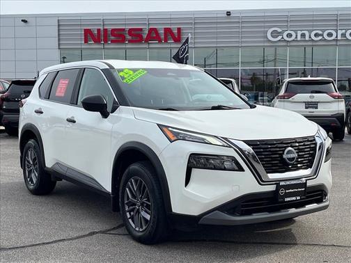 Glacier White 2023 Nissan Rogue S