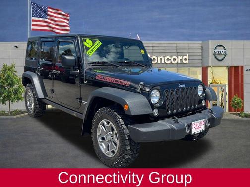 Black Clearcoat 2015 Jeep Wrangler Unlimited Rubicon