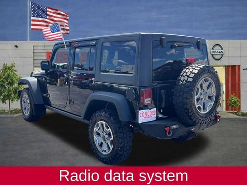 Black Clearcoat 2015 Jeep Wrangler Unlimited Rubicon
