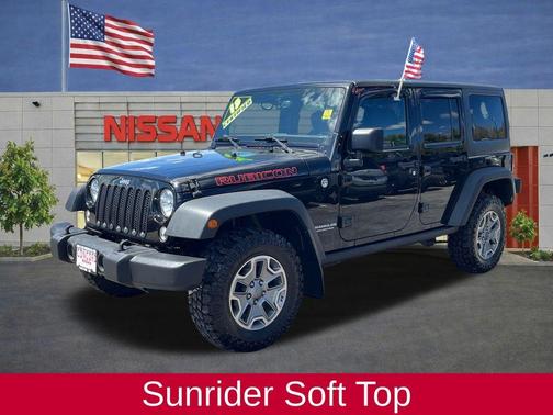Black Clearcoat 2015 Jeep Wrangler Unlimited Rubicon