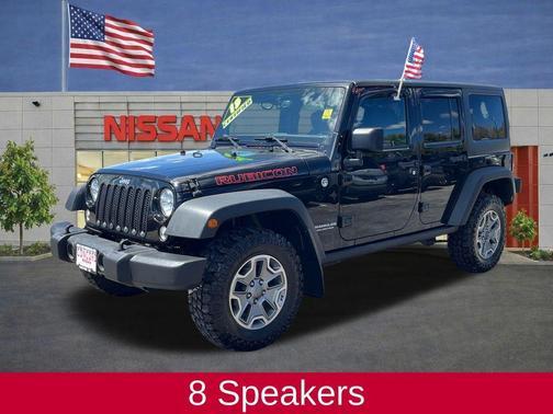 Black Clearcoat 2015 Jeep Wrangler Unlimited Rubicon