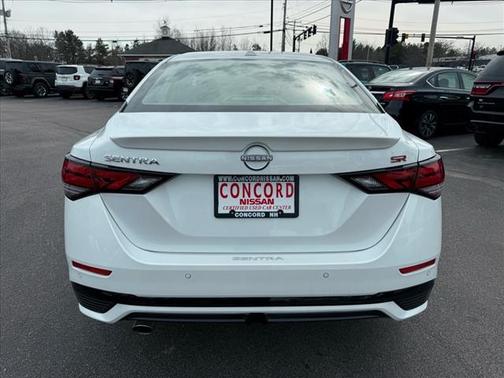 Aspen White 2025 Nissan Sentra SR