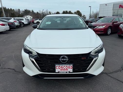 Aspen White 2025 Nissan Sentra SR