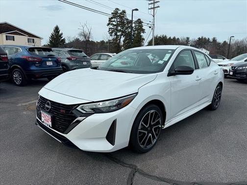 Aspen White 2025 Nissan Sentra SR