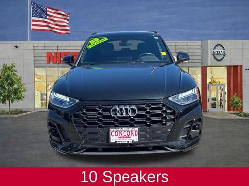 Mythos Black Metallic 2025 Audi Q5 45 S line quattro Premium
