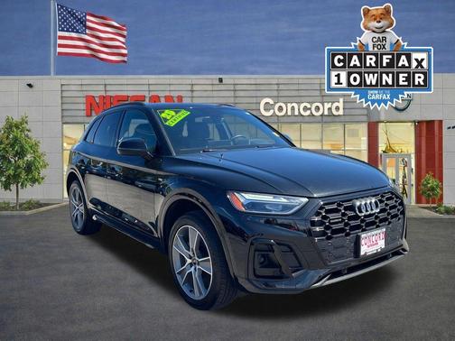Mythos Black Metallic 2025 Audi Q5 45 S line quattro Premium