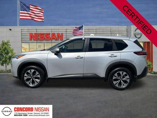 Brilliant Silver Metallic 2022 Nissan Rogue SV