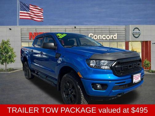 Blue Metallic 2021 Ford Ranger XLT