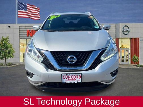 Brilliant Silver Metallic 2017 Nissan Murano SL